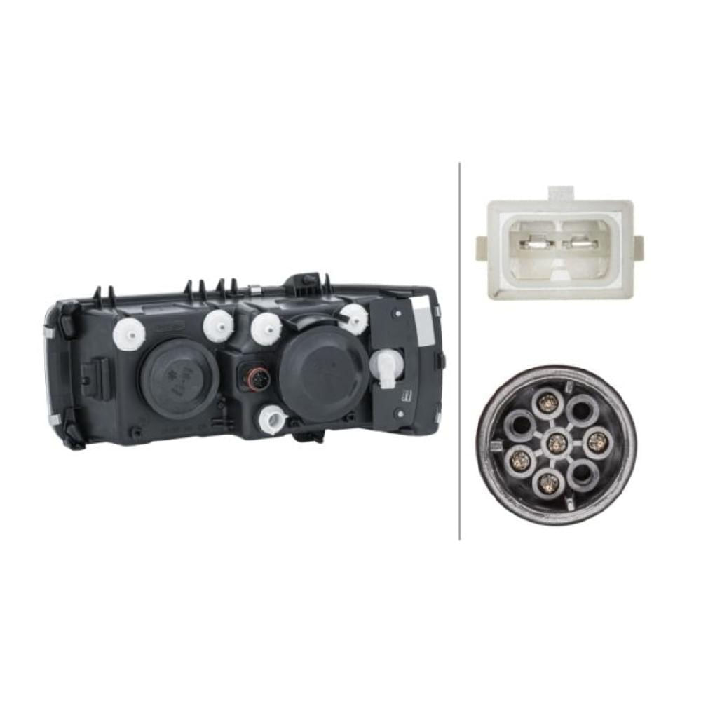 Farol Principal Direito Hella Daf Xf105 2015 até 2023