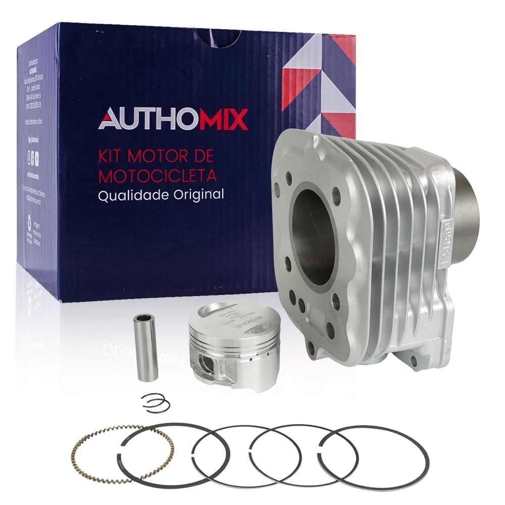 Kit Motor Cilindro Authomix KM01170 CG 125 NXR 125 2002-08