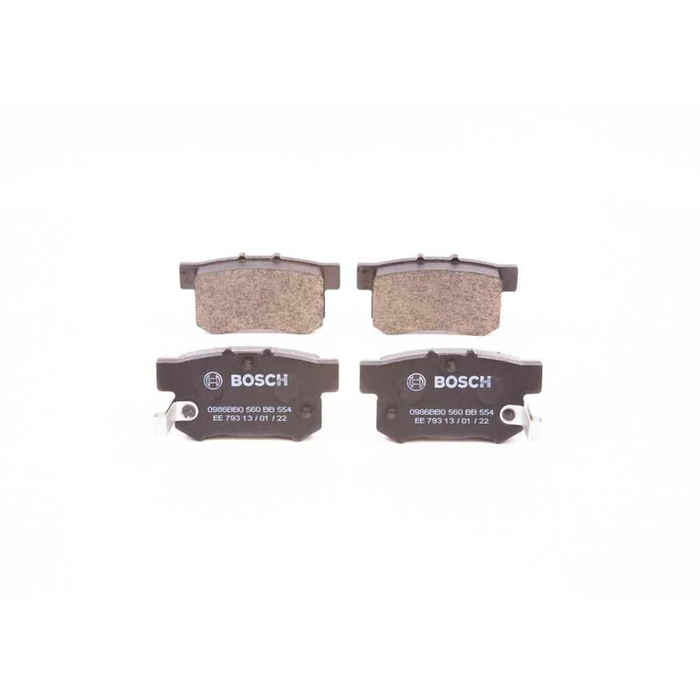 Pastilha de Freio Traseiro - Bosch (Sistema Akebono) - 0986BB0560