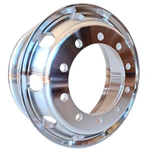 Roda de Aluminio Sem Polimento 22,5 x 8,25