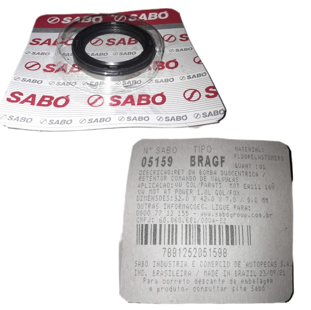 Retentor Comando Válvula Kombi/fox/gol/voyage 05159bragf