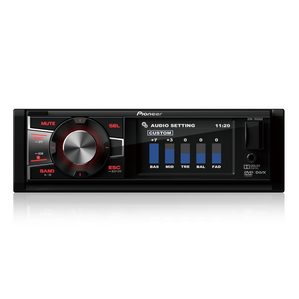 Dvd Player Preto Dvh Universal Pioneer Dvh-7880Av