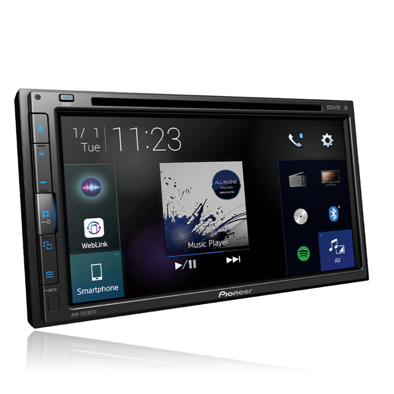 Central Multimídia Pioneer AVHZ 5280TV USB Apple CarPlay