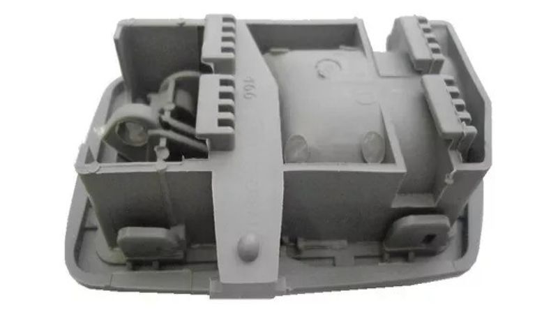 MAÇANETA INTERNA PORTA DIANTEIRA DIREITA CINZA ESCURO (21328