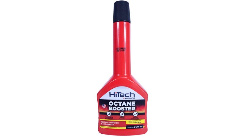 HT-2080 - Aditivo Comustivel Octane Booster Gasolina Hitech - 200ml