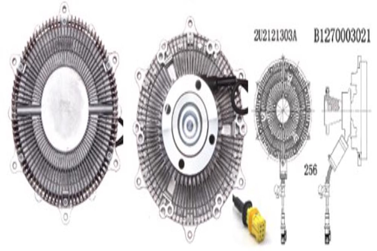 EMBREAGEM VISCOSA VW CONSTELATION 256MM