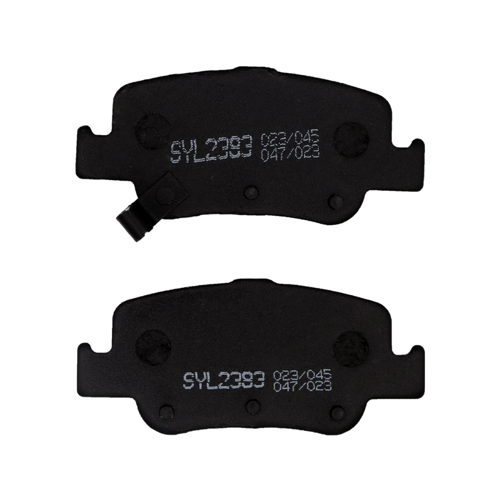 Pastilha De Freio Traseiro Syl 2383C