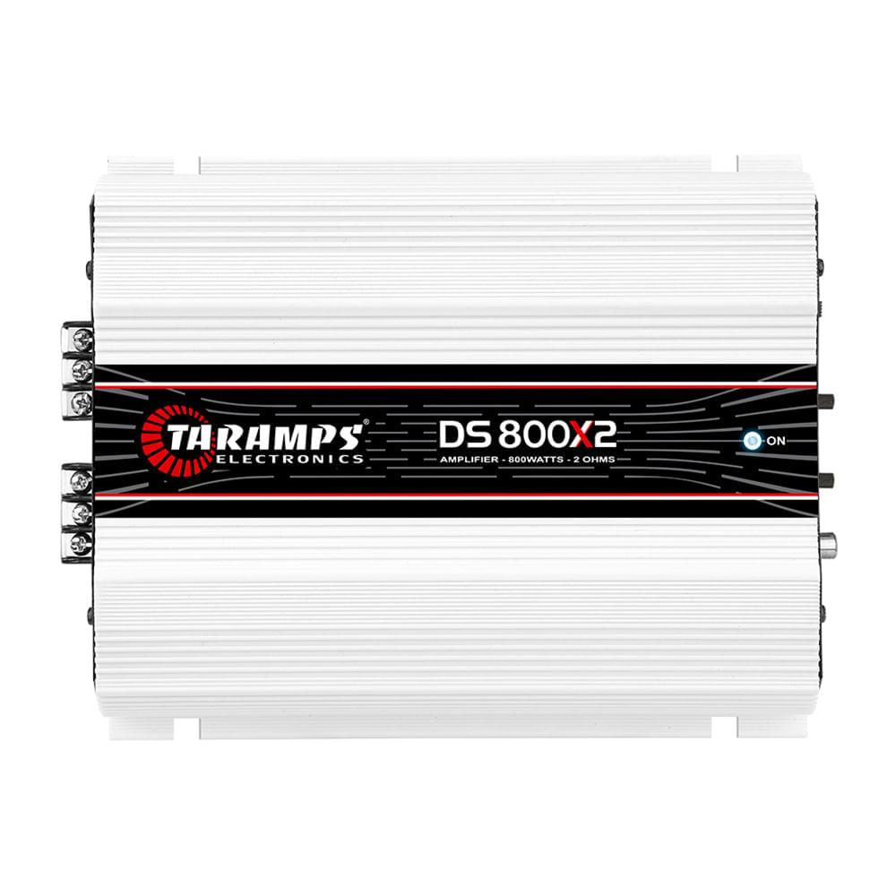 Módulo Taramps Ds 800x2 2 OHMS 800W Amplificador Automotivo