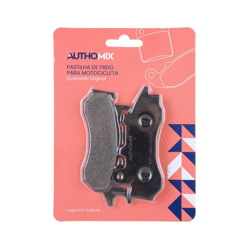 Pastilha de freio Honda CG160 Fan de 2019 até 2020 Authomix