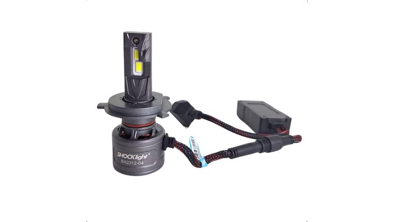 Kit Lâmpada Ultraled Infinity H4 6500k 15000LM ShockLight