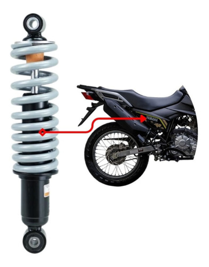 Amortecedor Monoshock Pró Link Xtz Crosser 150 2015 Até 2020