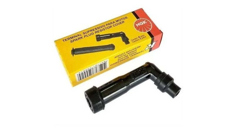 Terminal Cachimbo Vela - Cb400/xt600e/xtz/cbx/cbr450 - Ngk