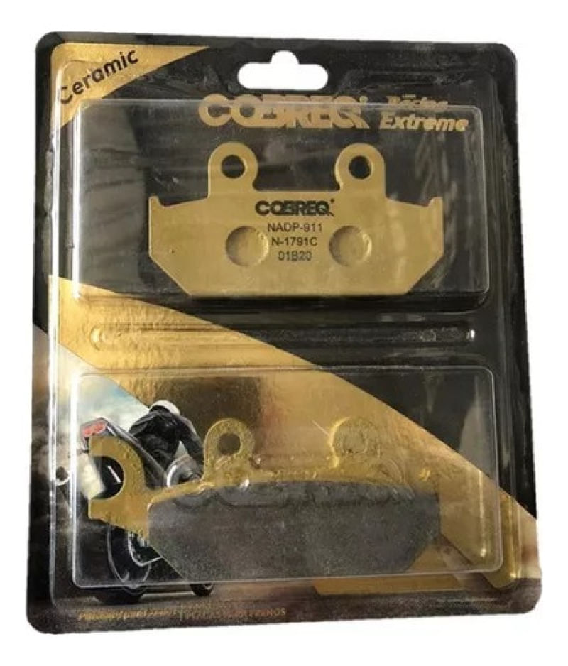 Pastilha Freio Dianteira Yamaha Xtz 660 Tenere/xt 600 Cobreq