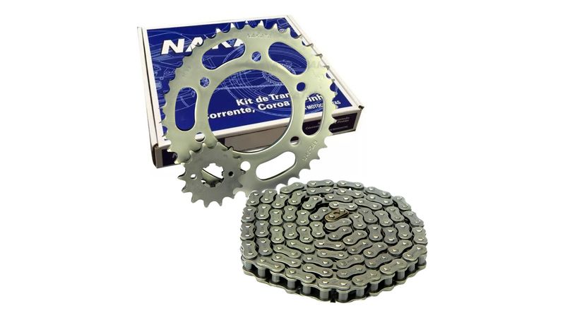 かたたた Kit Transmissão Nakata TM10257 Yamaha Fazer 150 Original