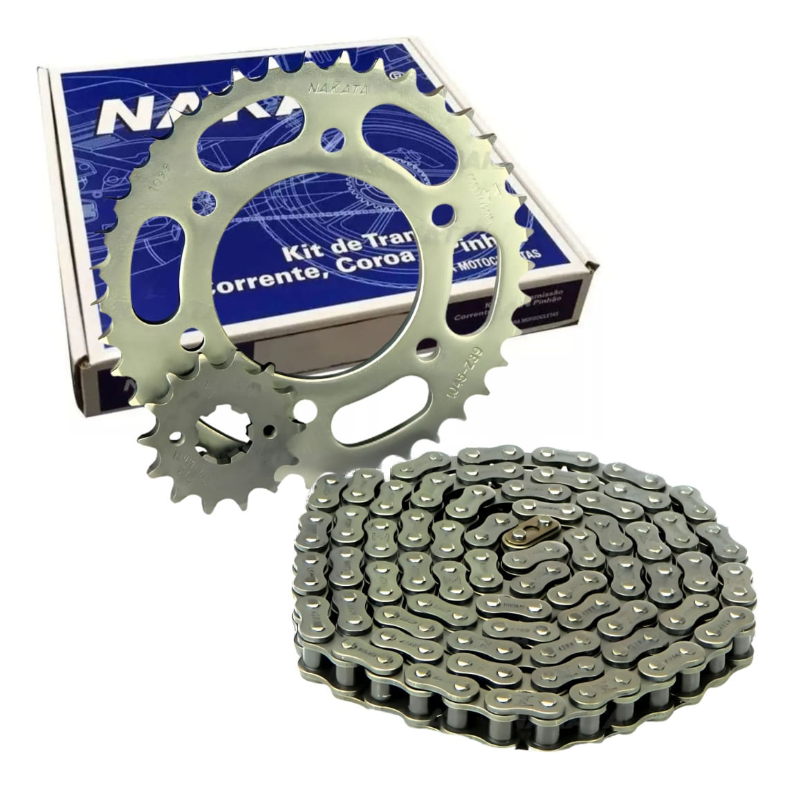 Kit Transmissão Nakata TM10257 Yamaha Fazer 150 Original