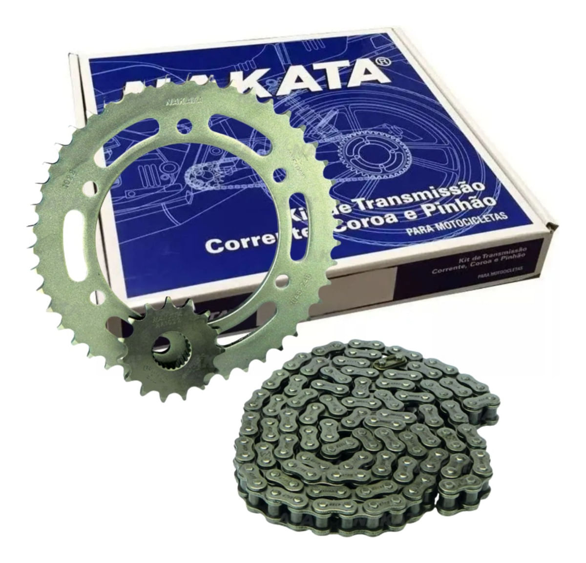 パーツ YAMAHA Kit Transmissão Nakata TM10256 Yamaha FZ25 Fazer Original