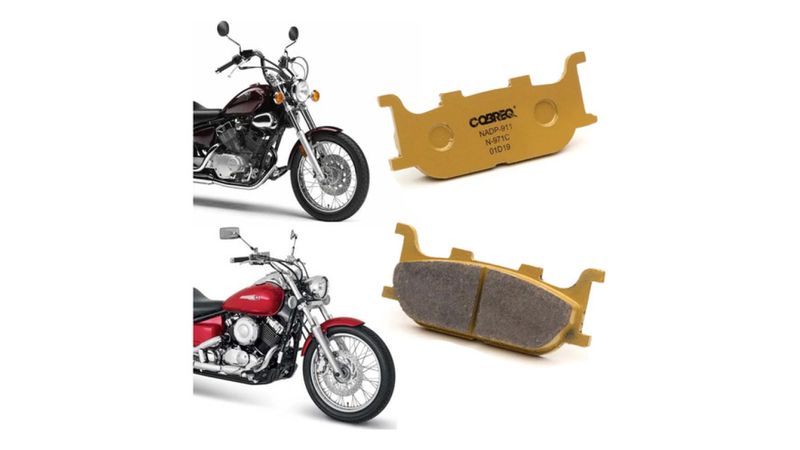 Pastilha Freio Dianteira Xj6 / Xv 535 Virago / Xvs Drag Star