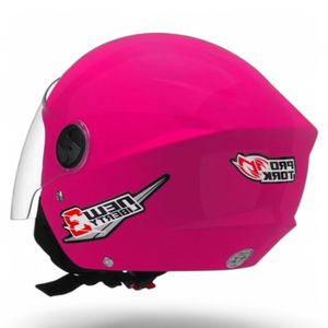 Capacete New Liberty Three Rosa Tork 56