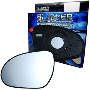 Sc689 - Vidro Espelho Retrovisor Lado Esquerdo Com Base Hyundai I30 I30Sw 2009 a 2012 - Blawer