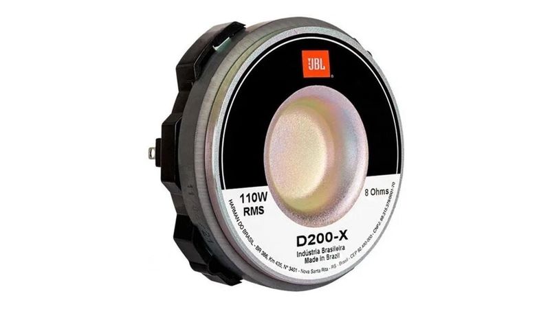 Driver JBL Fenólico D200X 110W RMS 8 Ohms