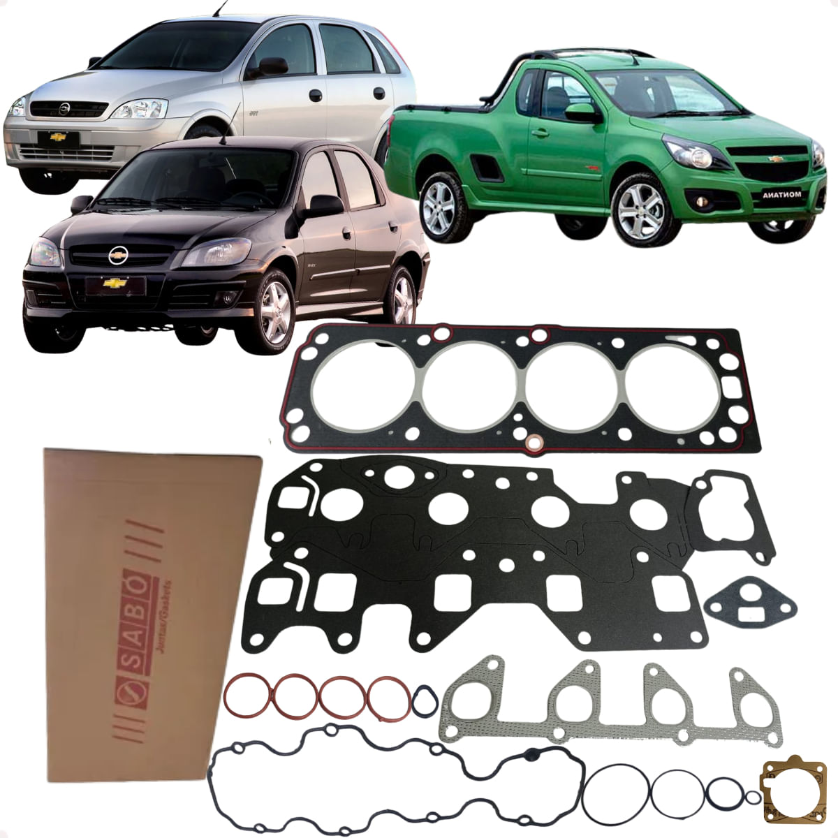 マジェプリ　コンプリートセット Jogo Junta Superior Cabeçote Agile Celta Corsa Prisma Meriva