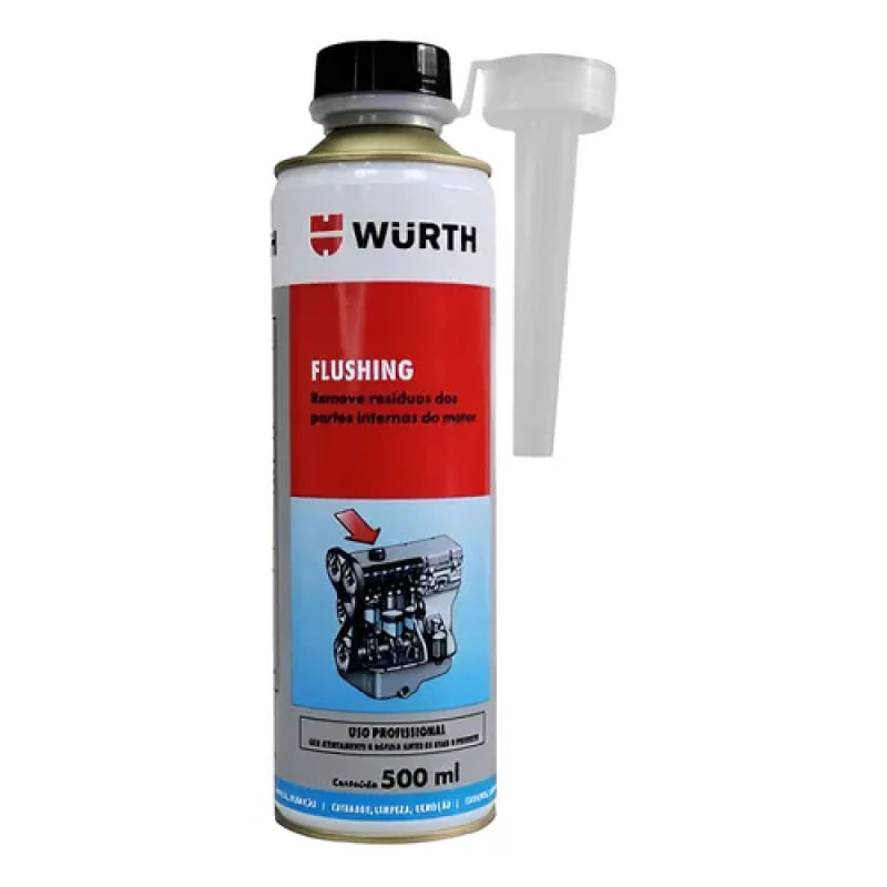 Flushing Limpeza Interna do Motor 500ml Remove Borra, Verniz e