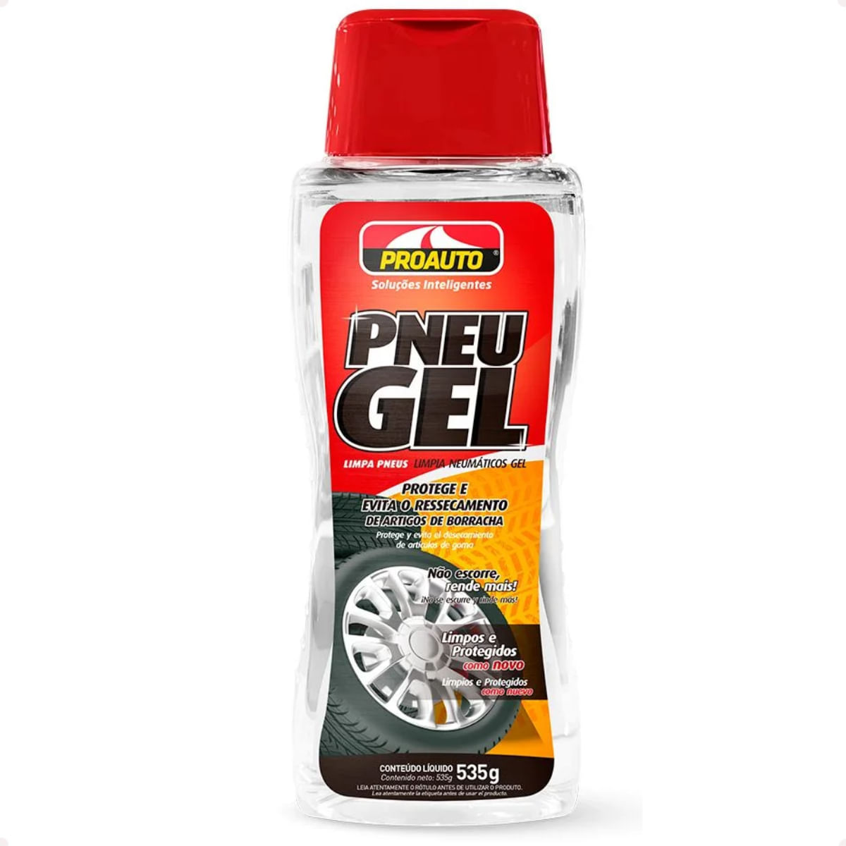 Limpa Pneus Gel Proauto 500ml