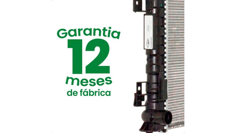 RADIADOR RV2733 FORD FIESTA/ECOSPORT 03/10 COURIER 07/09 C/S ACD