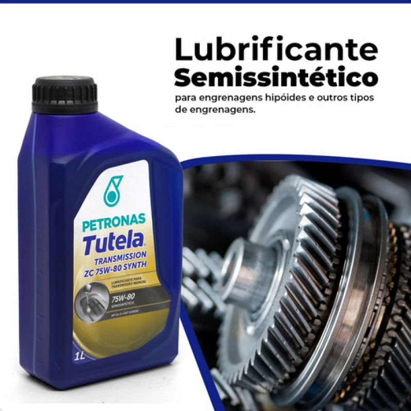 OLEO 75W80 TUTELA SEMISSINTETICO CAMBIO MANUAL API GL5 1L PETRONAS