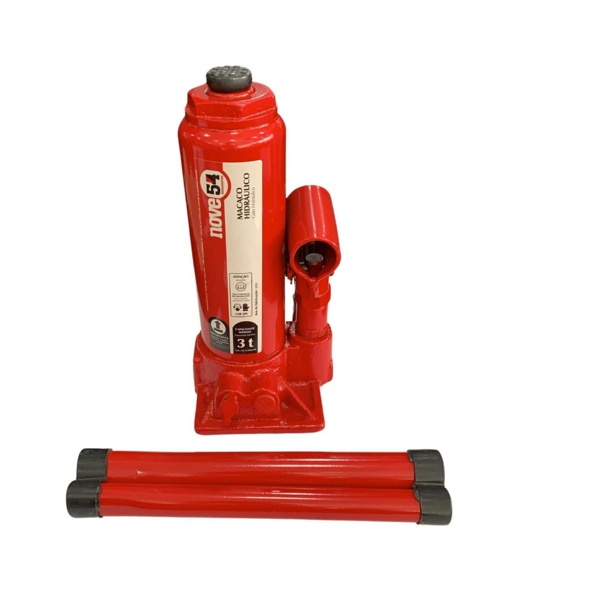 tanco Macaco Hidráulico Garrafa com Alça 10Ton 6872000100 NOVE54