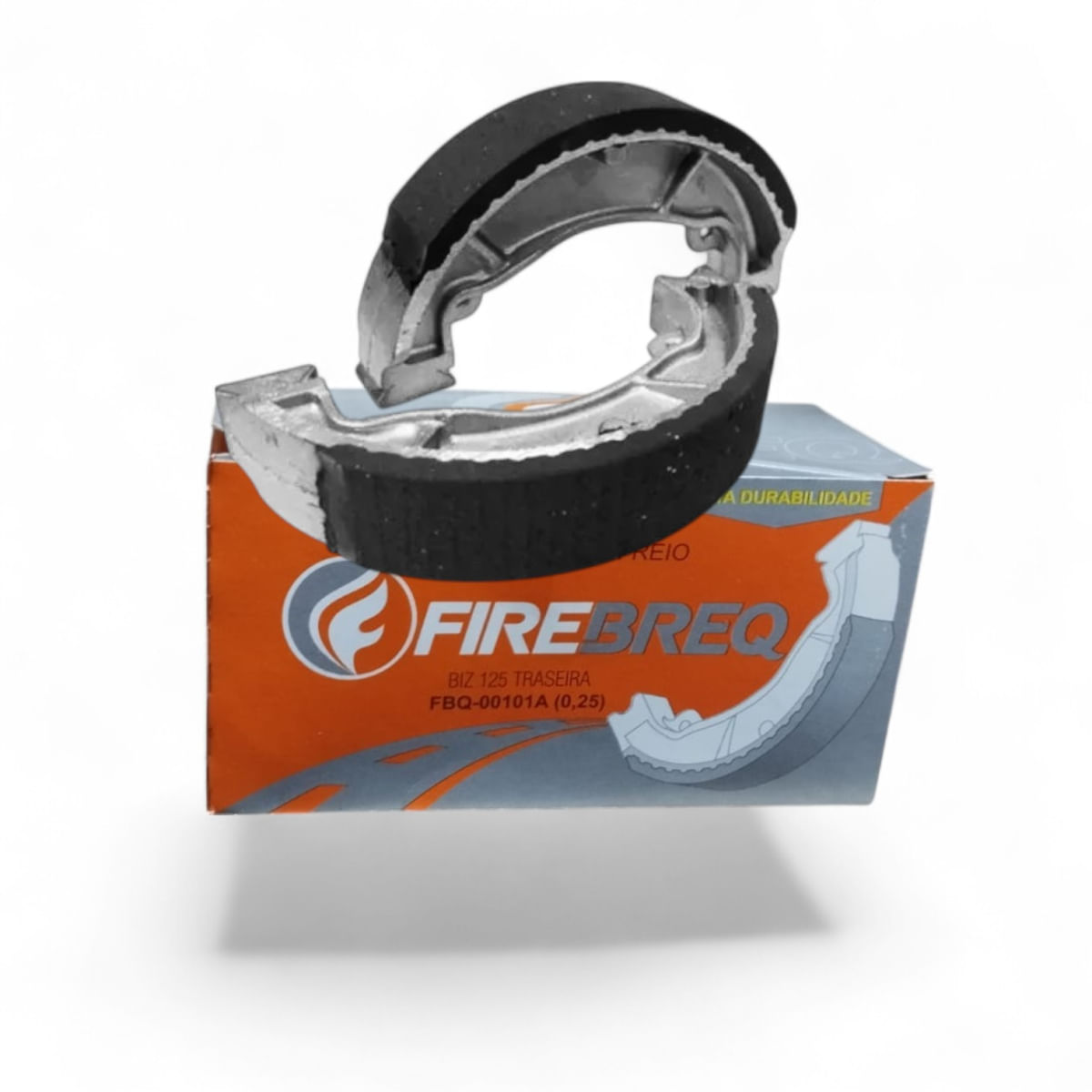 Patim de Freio Dianteiro Traseiro Honda Fan 150 Titan 150 Firebreq 025