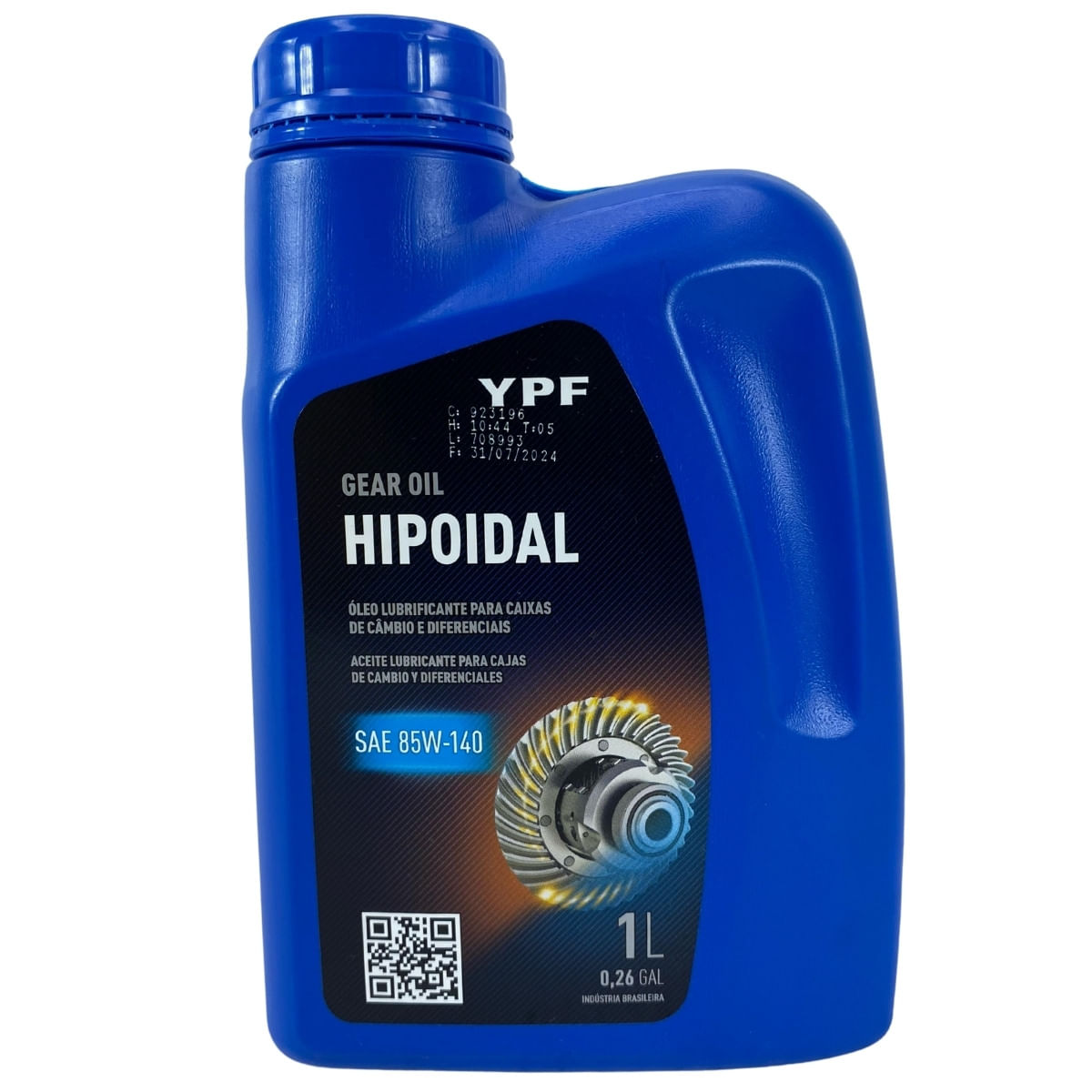 Oleo Cambio Ypf 85W140 Api Gl5 1L