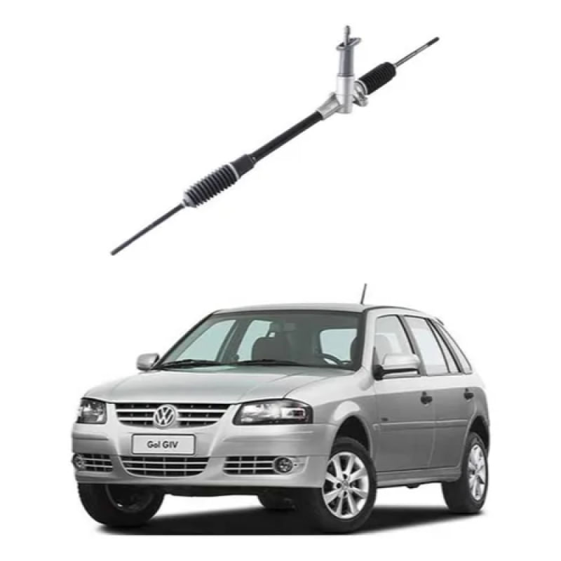 Caixa de Direção Mecânica Indisa - VW Fox / Gol / Saveiro / Voyage