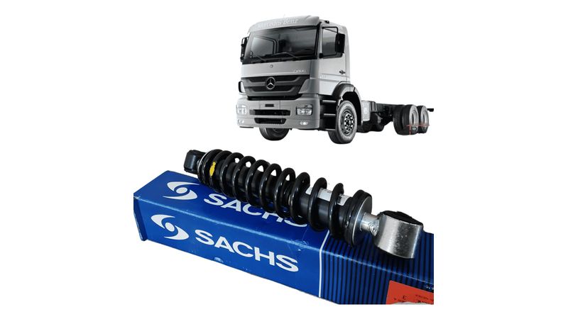 Amortecedor Cabine Com Mola Dianteiro MB Axor 315670 Sachs