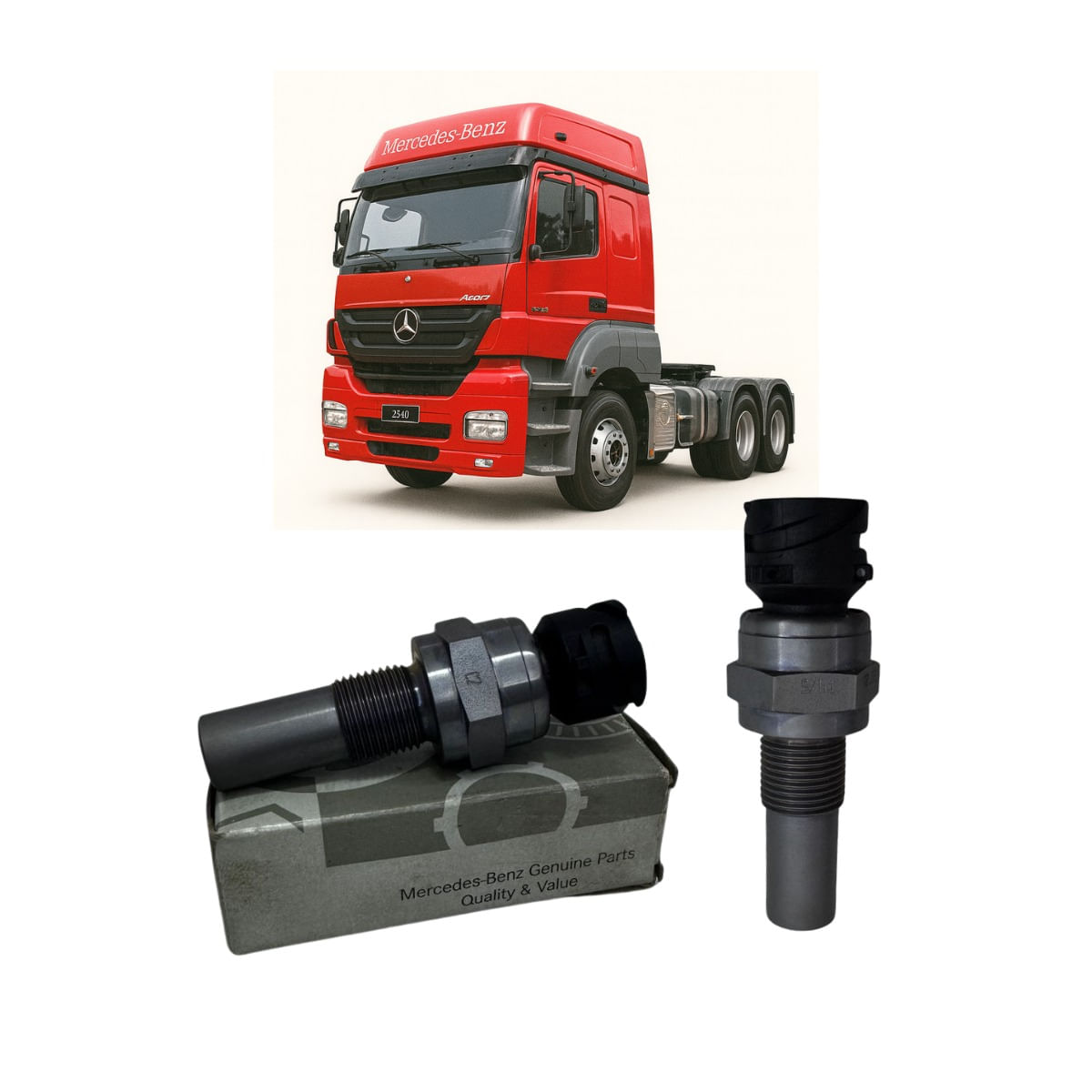 Interruptor Transmissor de Rotacao Cambio MBB Axor 0135424217