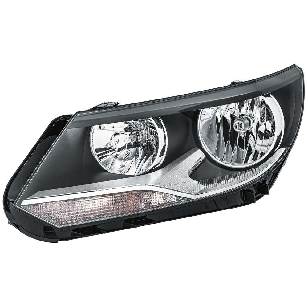 Farol Dianteiro Hella Tiguan De 2011 Até 2023 Lado Esquerdo