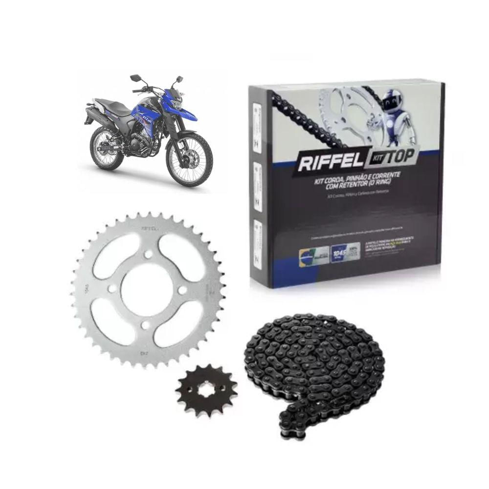 Kit Relação Transmissão Riffel Top 91093 XTZ 250 Lander 2006-2008