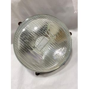 Farol Redondo C/ Meia Luz 145mm P/ Ônibus Caio Alpha Marcopolo Urbano Busscar Cifeiral Apache Millenniun Agrale