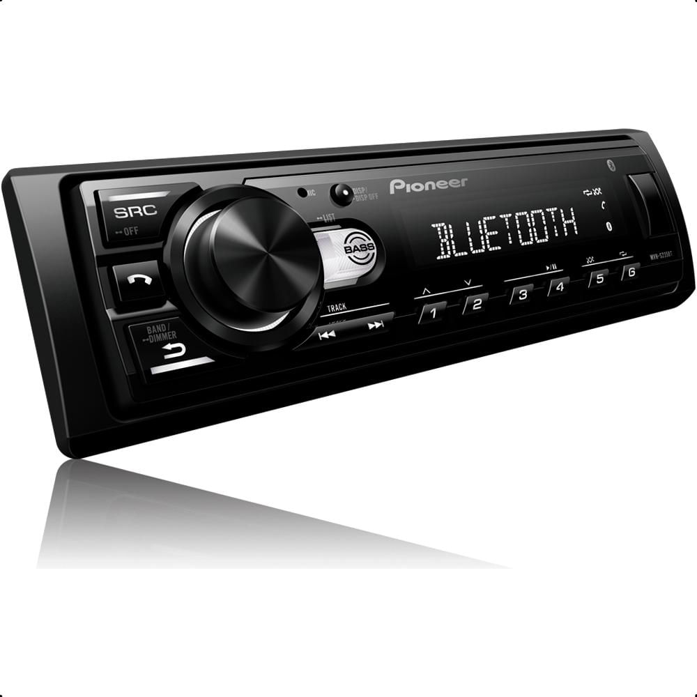 Auto Radio Media Receiver Pioneer MVHS235BT Bluetooth, USB Comando Volante