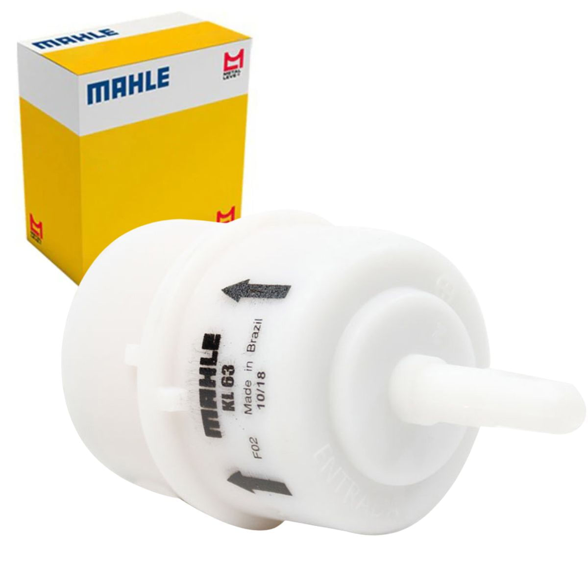 Kl63 - Filtro Combustivel 6Mm - Universal - Mahle