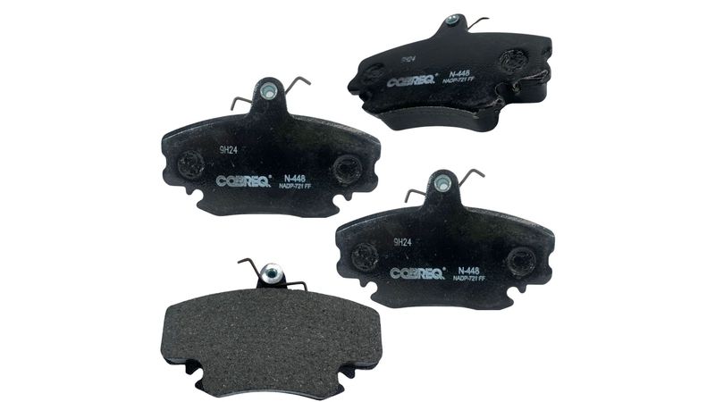 N448 - Pastilha Freio Girling S / Alarme - Clio 1.0 / 6 96