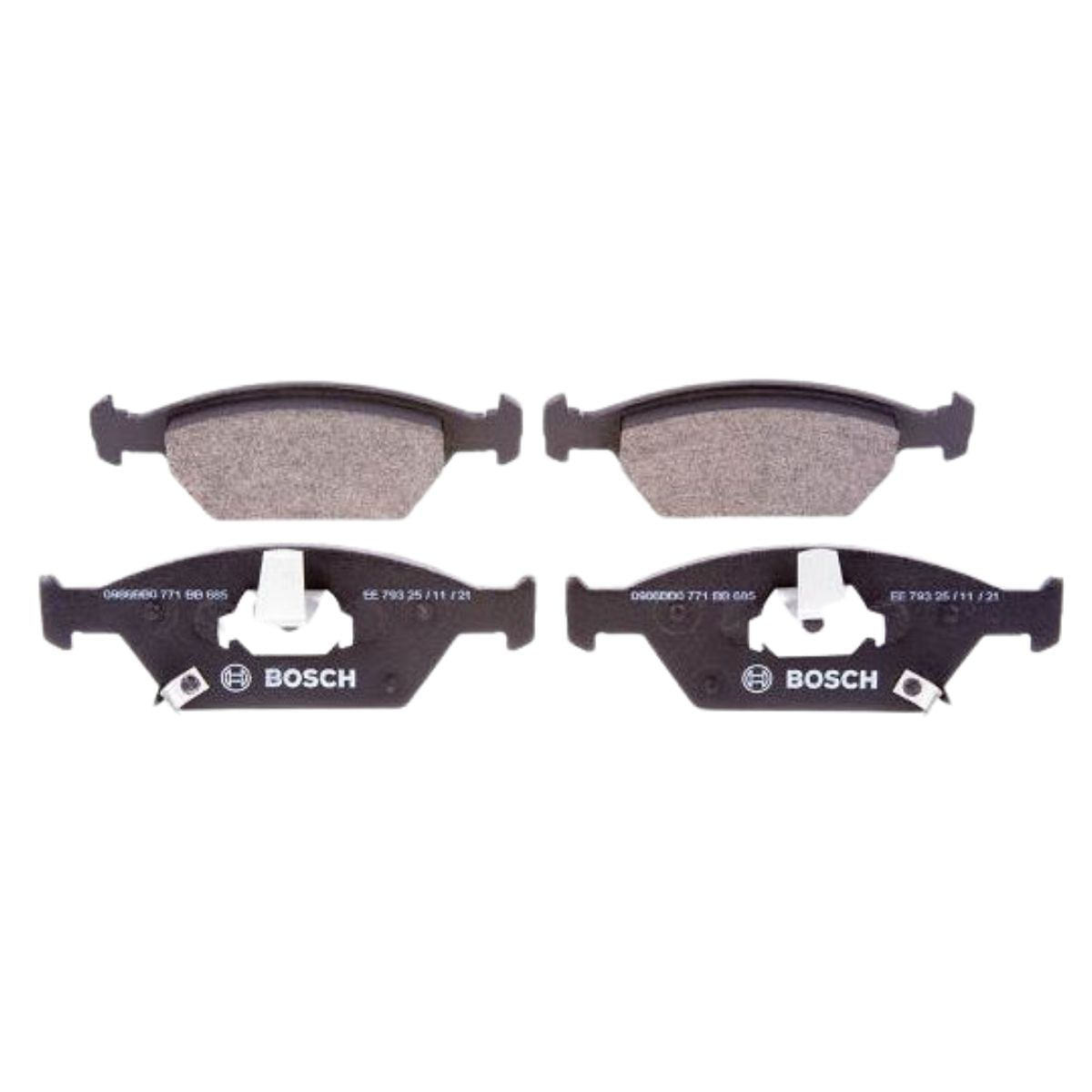 0986Bb0771 - Pastilha Freio Diant Teves - New Fit Ex,Exl,Exl-A,Lx,Lxl - Bosch