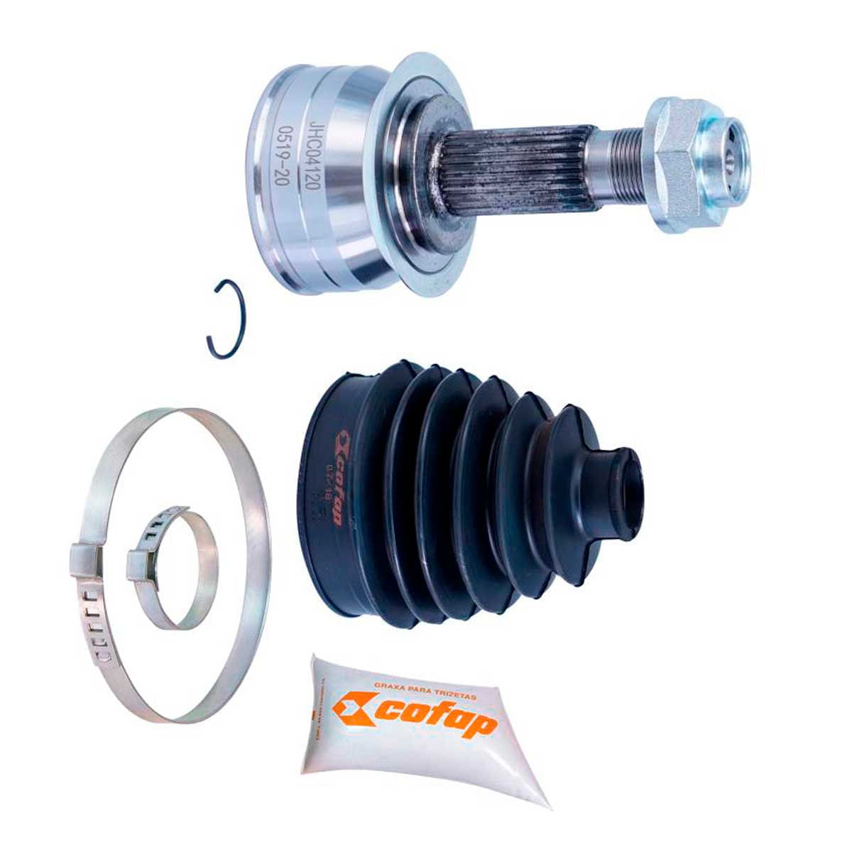 Jhc04120 - Ponteira Homocinetica L / Roda - Cobalt 1.4 8V 12 Em