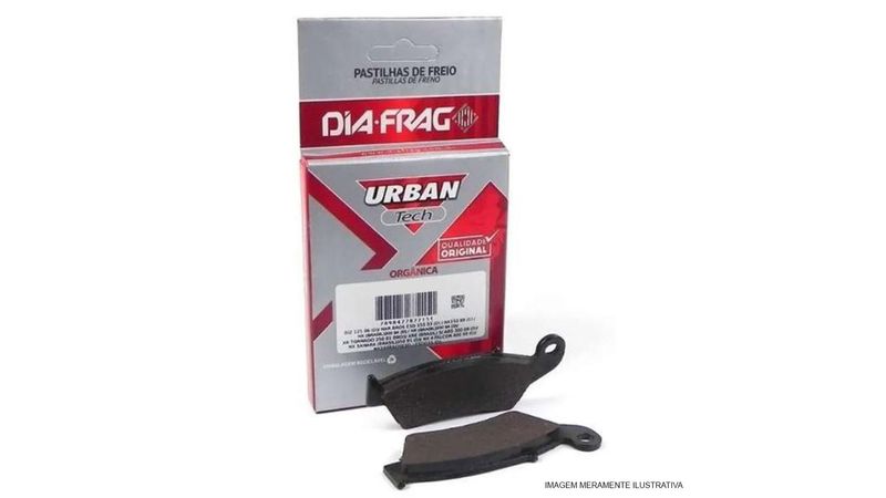 Pastilha Traseira Dia-Frag Honda CB 300R CBR 250R DFP-20857