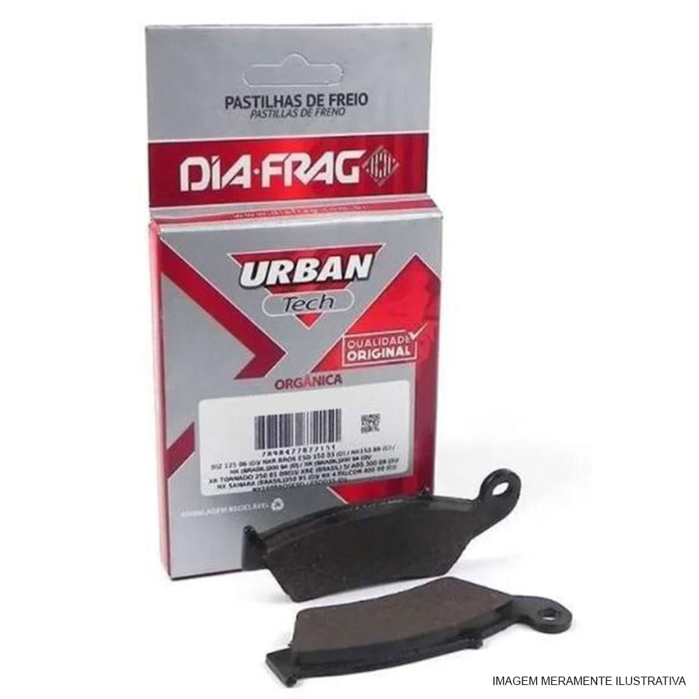 Pastilha Traseira Dia-Frag Honda CB 300R CBR 250R DFP-20857