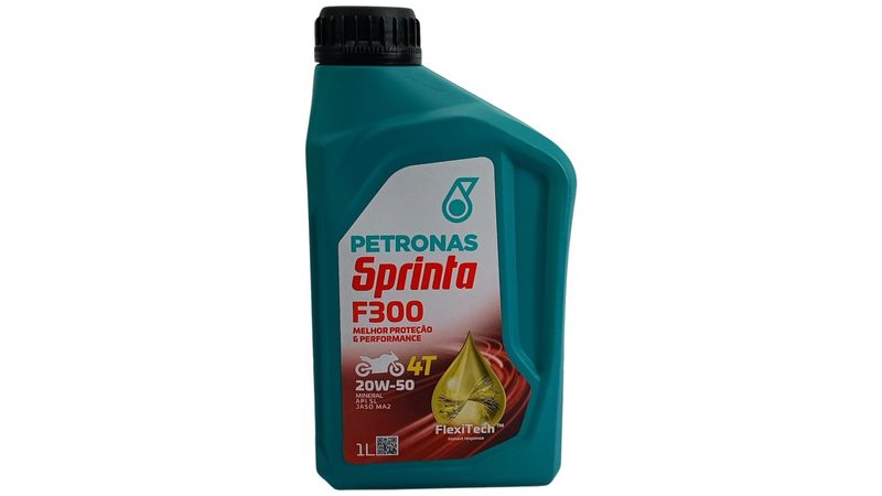 D485L267 - Oleo Moto Petronas Sprinta F300 4T 20W50 - Moto Mineral
