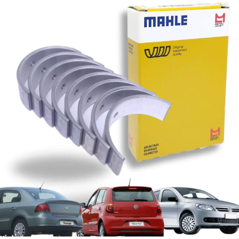 Bronzina de Biela Std VW BB1283J Fox / Gol Power 1.0 EA111 Mahle