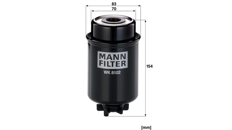 Filtro de combustível 6165 J 2010 A 2024 / 6180 J 2010 A 2024