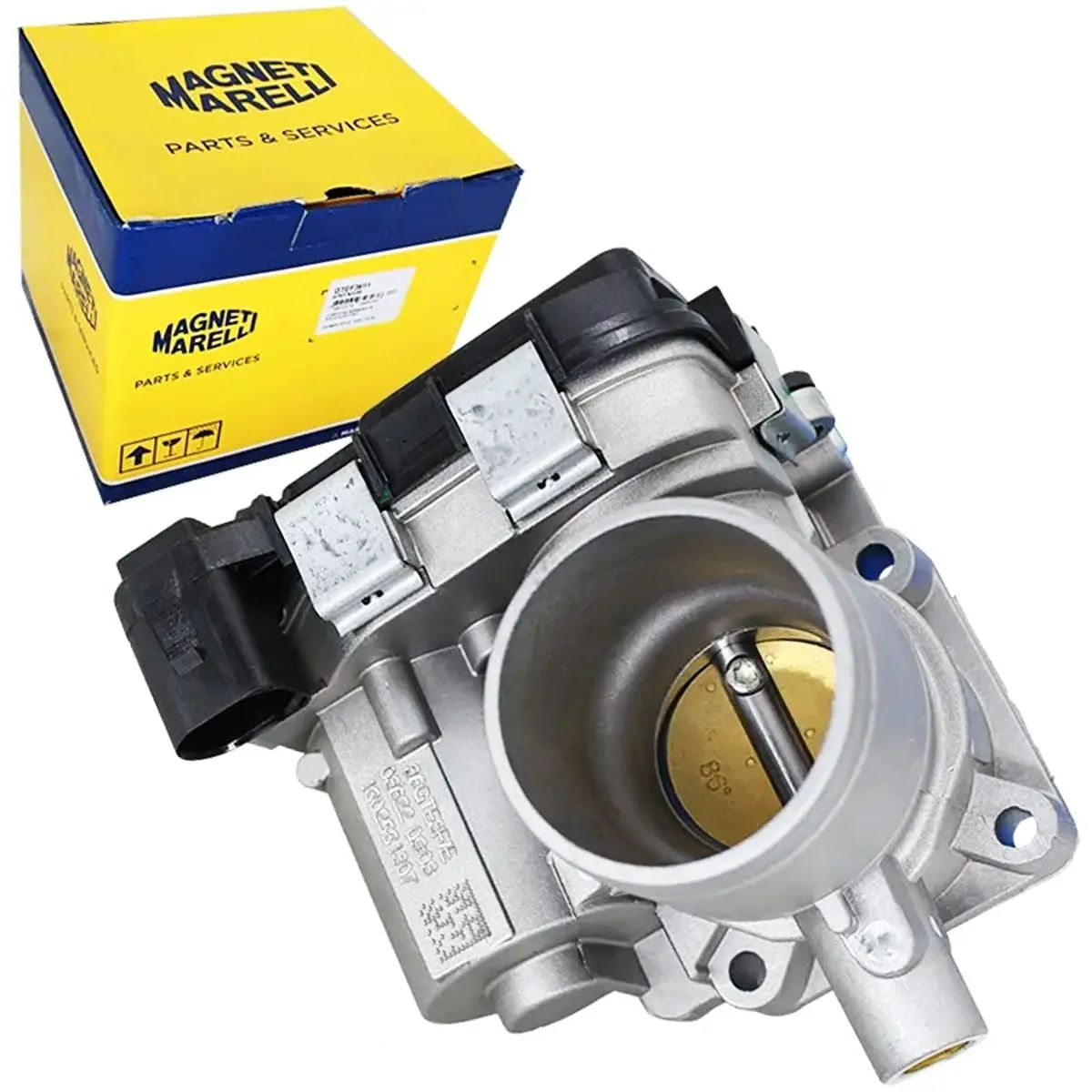 Encontraproduto.com.br - Corpo de Borboleta Tbi Novo Palio Uno 1.0 8v Evo Magneti Marelli