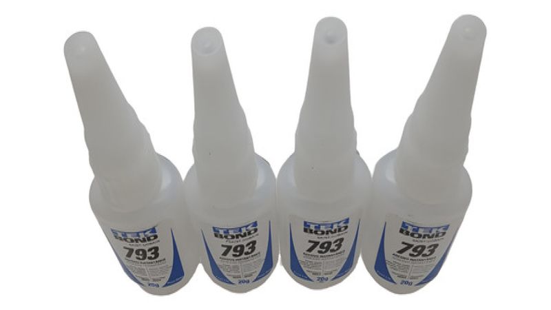 Adesivo Instantanea 793 20g Bico Antientupimento Kit4